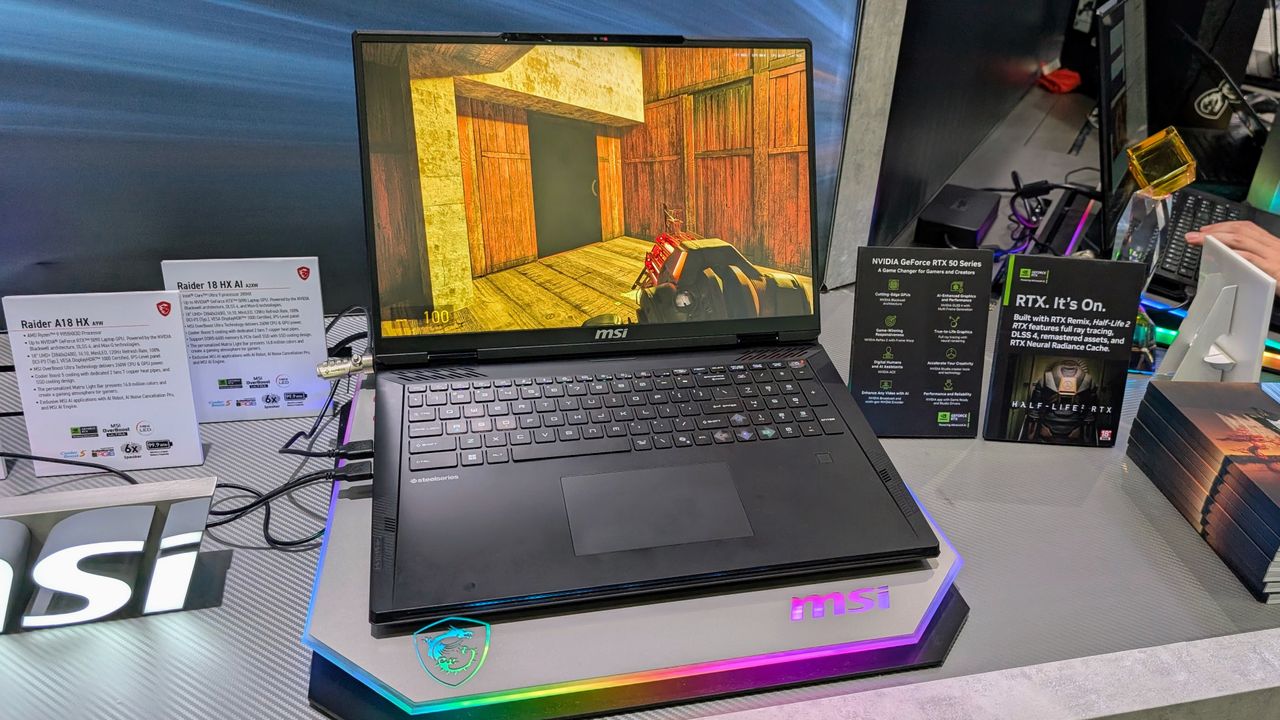 MSI Raider 18 HX AI at Computex 2025