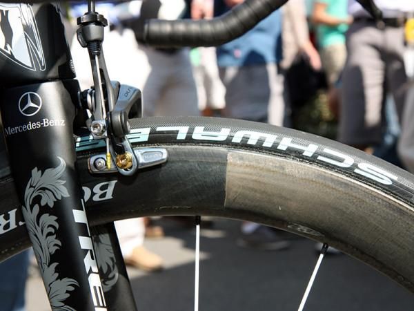 Fabian Cancellara's (Leopard-Trek) Trek Madone 6.9 SSL