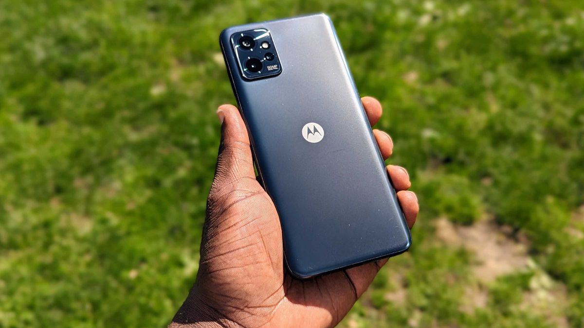 Moto G Power 5G in hand