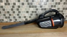 Black + Decker dustbuster Handheld Vacuum, Cordless, AdvancedClean+ (HHVK515J00FF) on kitchen worktop