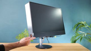 DIY Perks dual-layer LCD monitor 