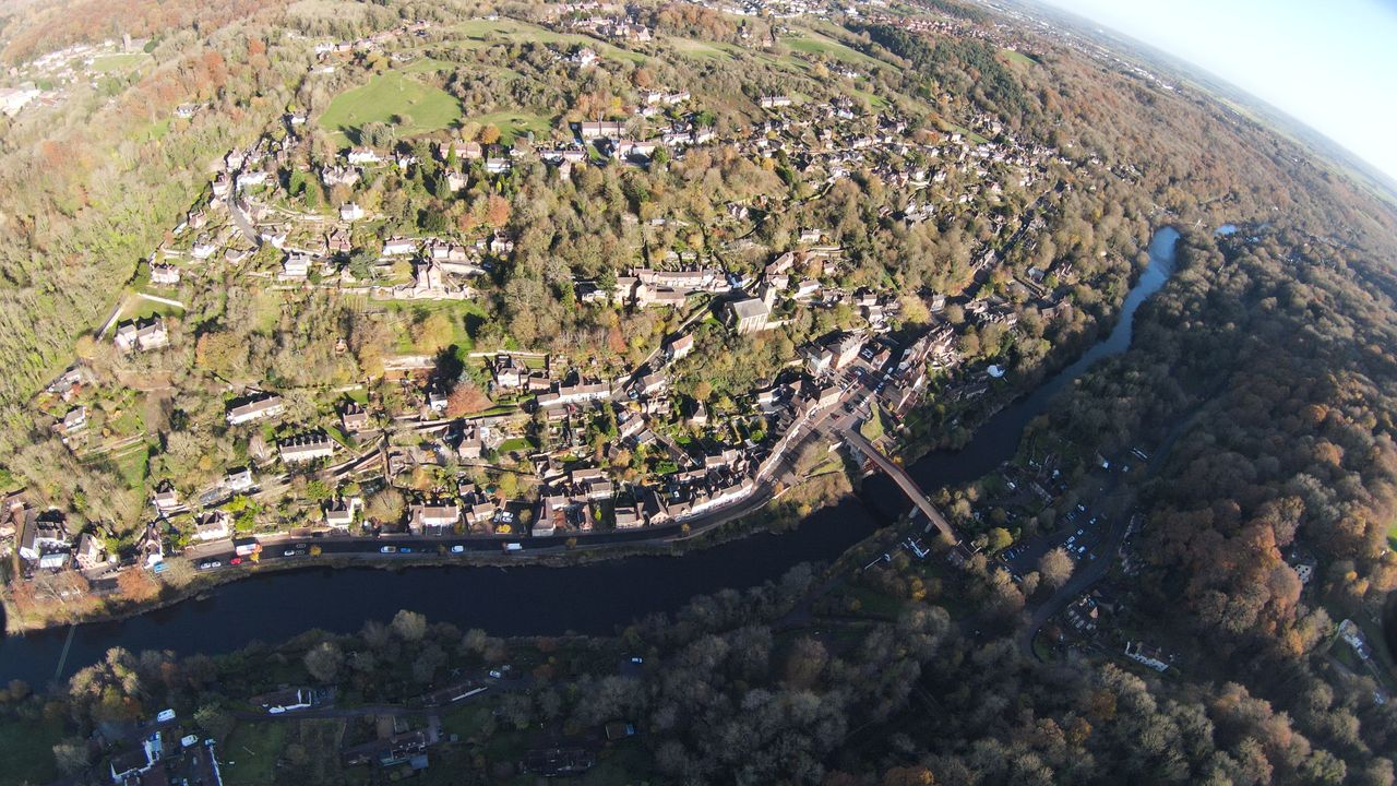Sample image from DJI FPV drone