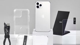 The iPhone 11 Pro and several ESR accessories