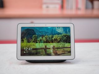 Google home hub as digital store photo frame