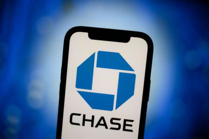 The Chase logo is seen in this illustration photo in Warsaw