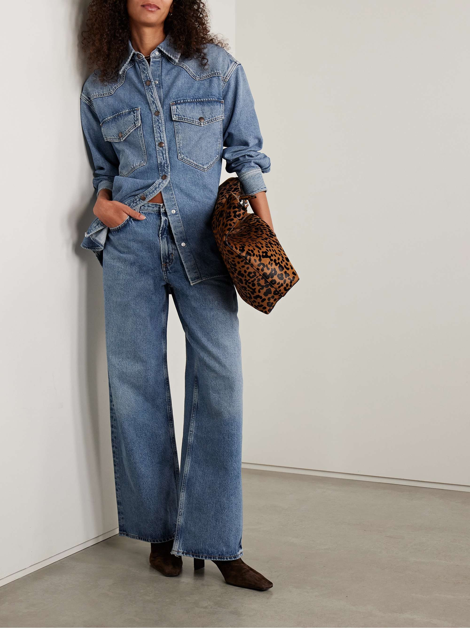 AGOLDE, Lotta Denim Shirt