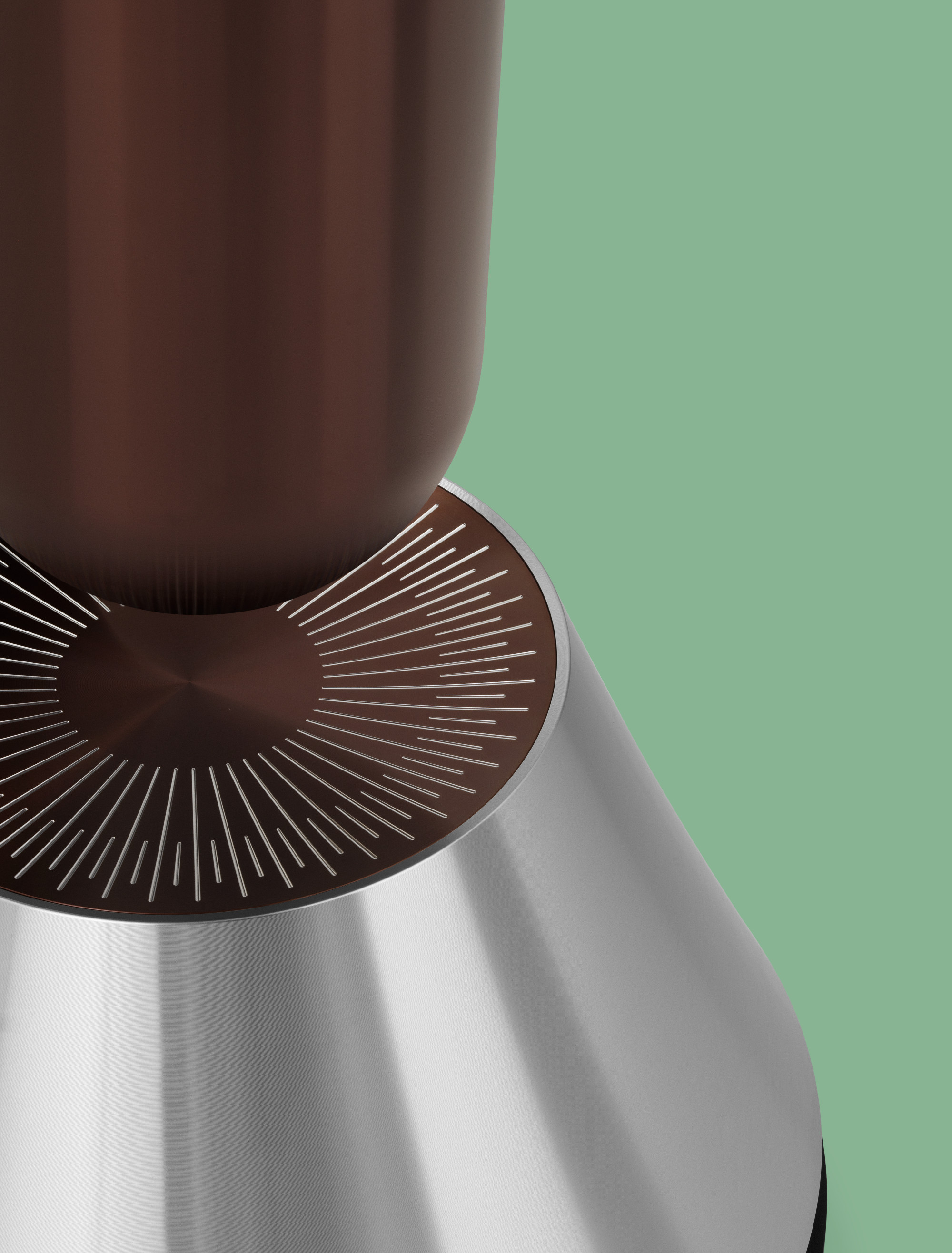 Detail of the Art Deco Beolab 28 speakers