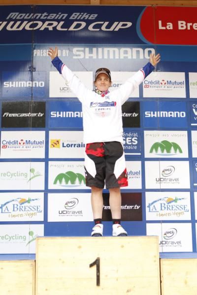World Cup leader Tracy Moseley (Trek World Racing)