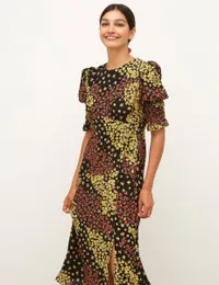 Luna Dress in Patchwork Floral, £49 ($67) | Nobody's Child