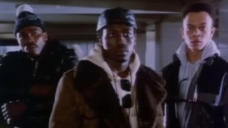Wesley Snipes in the video for "Bad"