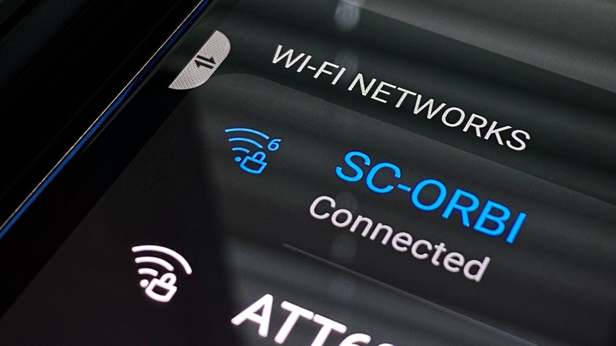 Wi-Fi 6 on an LG V60