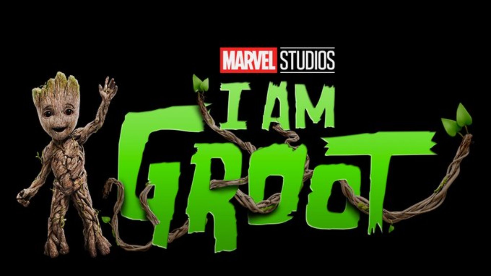 A logo for I Am Groot