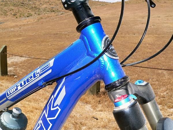 No head tube gusset required