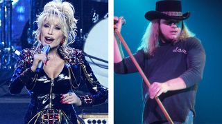 Live photos of Dolly Parton in 2022 and Ronnie Van Zant in 1976
