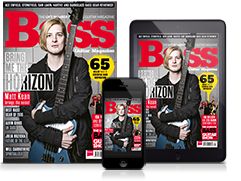 We're the UK's only print publication devoted to bass guitar. image
