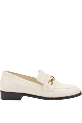 Larroudé Patricia Leather Loafers 