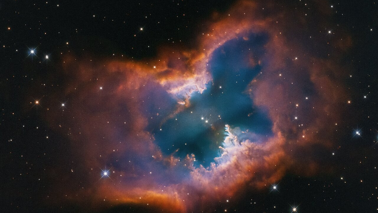 This Hubble Space Telescope image captures the beauty of the moth-like planetary nebula NGC 2899.