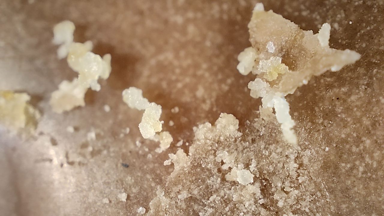 Microscopic picture of a biscuit taken using the Realme GT 2 Pro