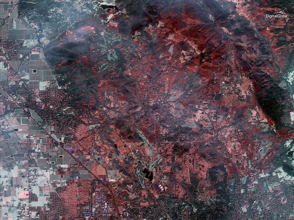 Satellite Photos Of California's Devastating Wildfires (Gallery) | Space