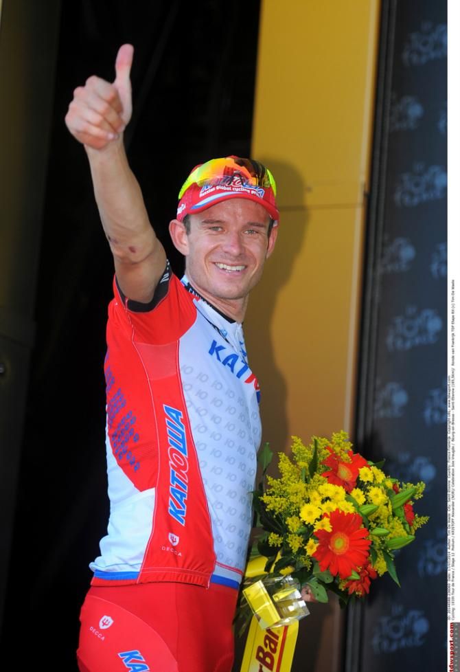 Thumbs up for Alexander Kristoff (Katusha)