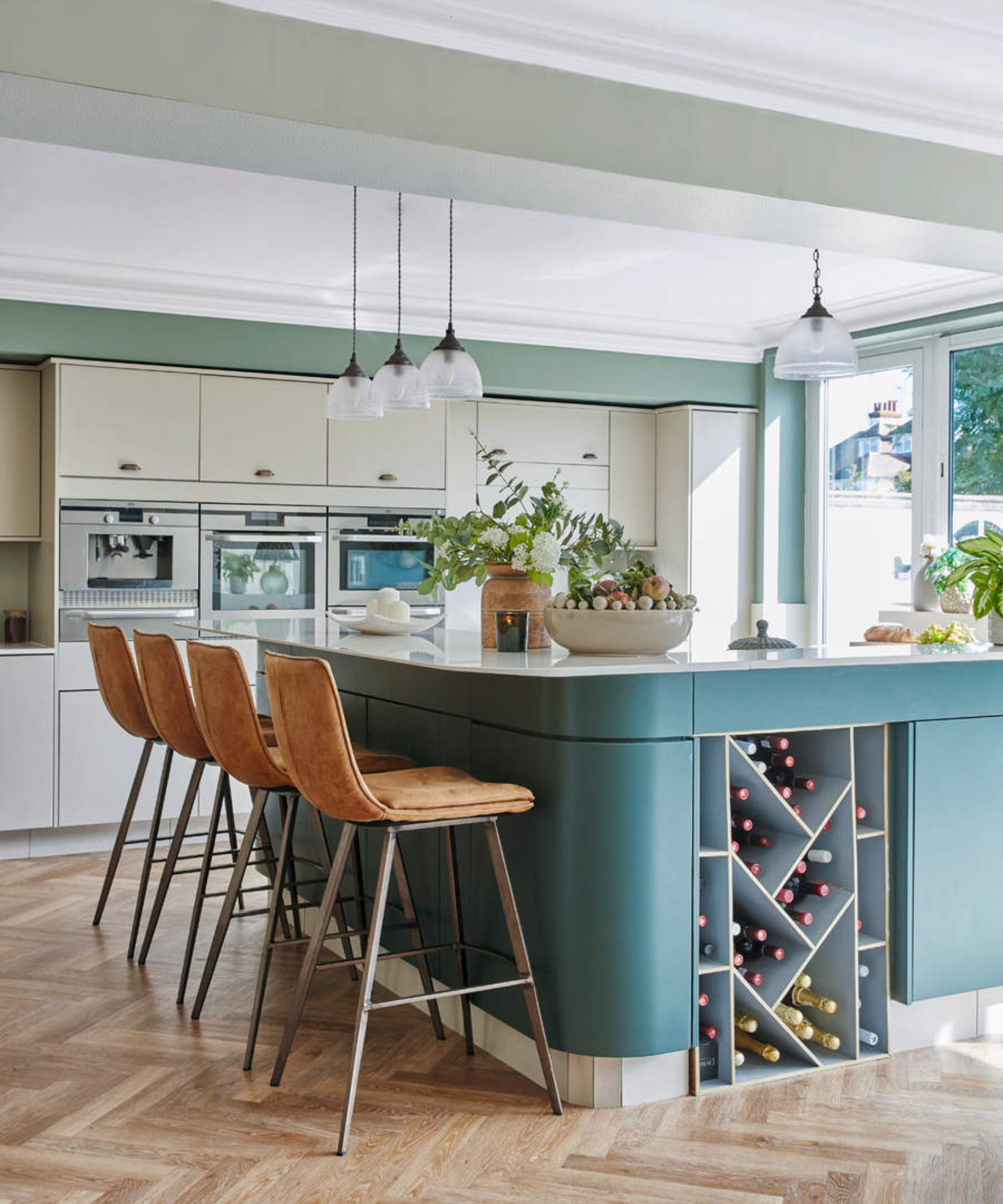 Designers say that green shades are an enduringly popular kitchen choice &amp;ndash; and they're guaranteed to create a focal point in your space