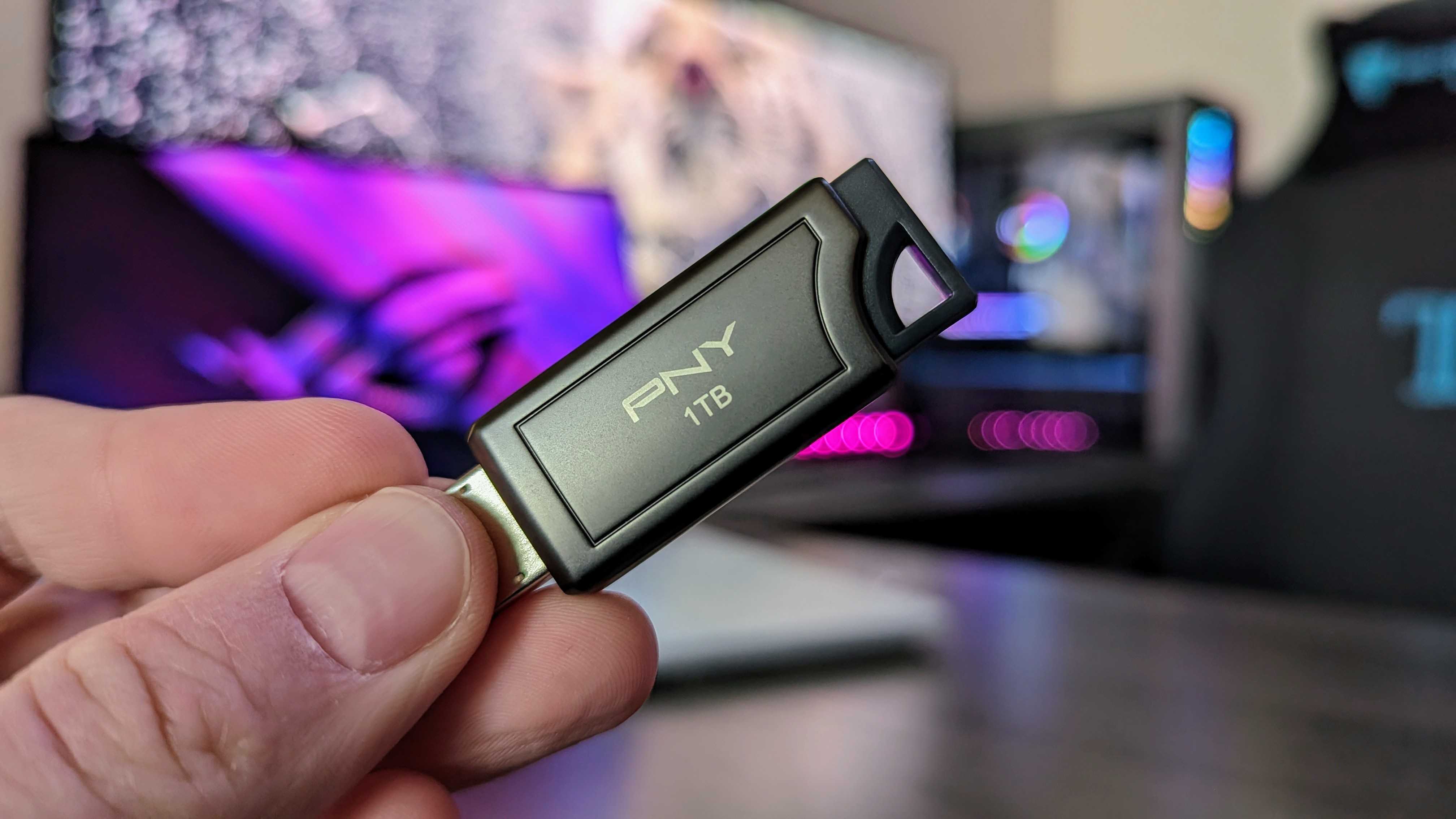 Imagen de unidades flash USB PNY.