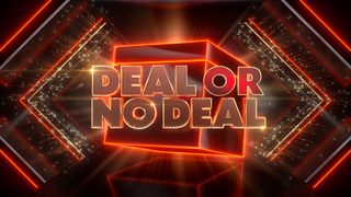 Deal or No Deal 2023's new logo featuring a red and gold design