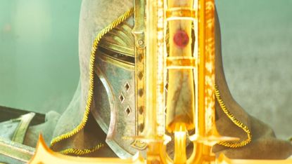 Up-close shot of Diablo 4's new Paladin class