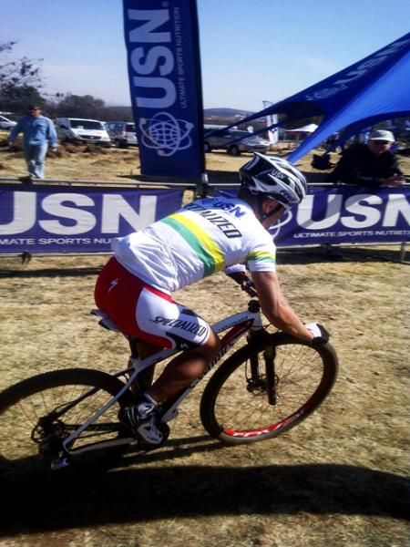 Burry Stander powered his way to a dominant victory in the elite men's race.
