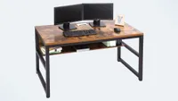 TOPSKY Computer Desk with Bookshelf: was $179 now $152 @ Amazon