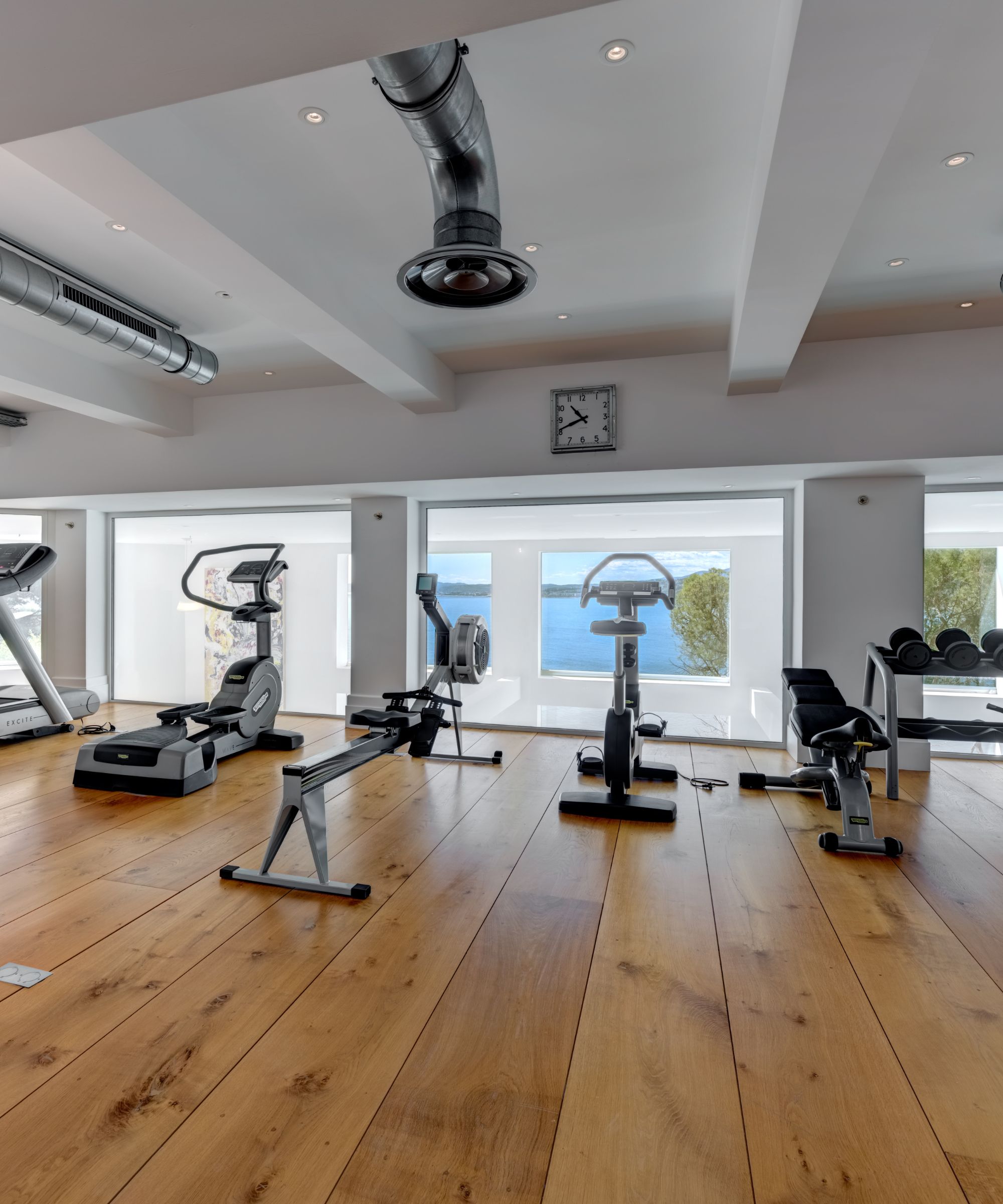 Sean Connery's home gym