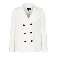 Compact Stretch Double Breasted Jacket, was £195 now £59 | Karen Millen