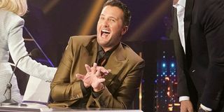 Luke Bryan looking shocked American Idol ABC