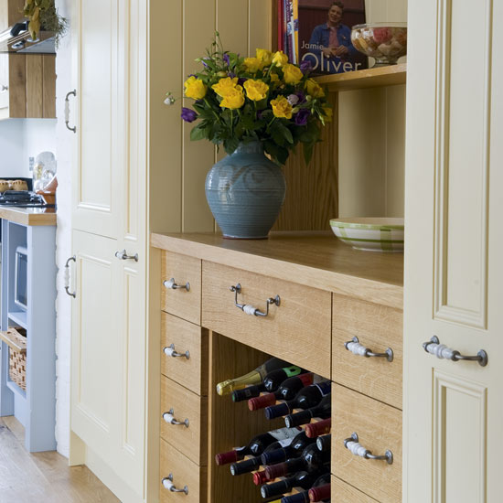 kitchen with white cabinet and wooden flooring