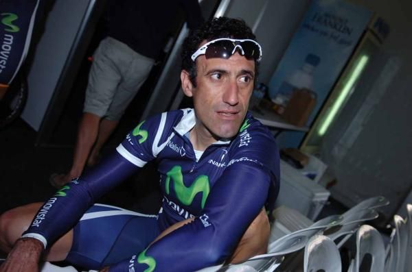 The hugely experienced Jos&eacute; Vicente Garc&iacute;a Acosta (Movistar).