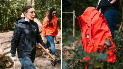  the 66°North Snaefell jacket worn by T3 Active Writer in the woods