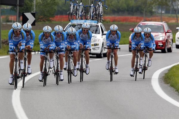 Colnago - CSF on its way to 15th.