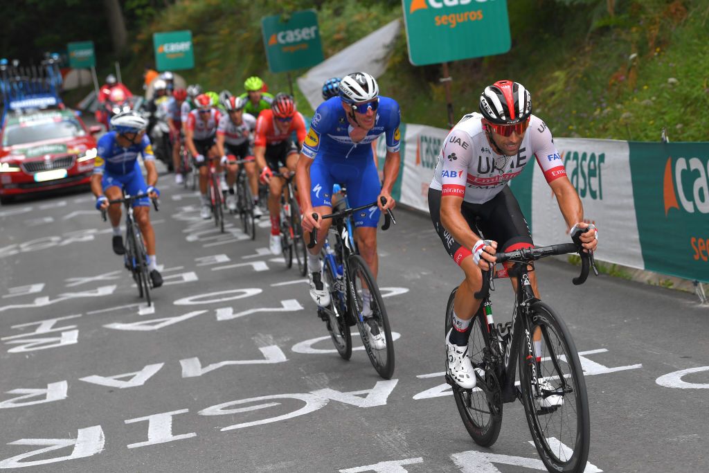 Marco Marcato and Tim Declercq lead the breakaway