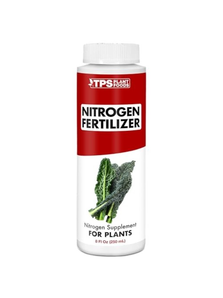 A bottle of liquid nitrogen fertilizer