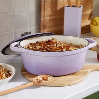 Lidl purple casserole dish