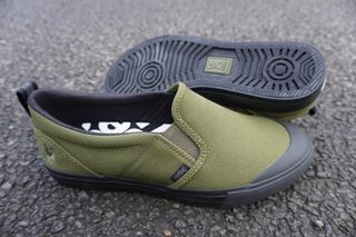 Chrome Industries Dima 3.0 Slip Ons which are some of the best cycling shoes for commuting