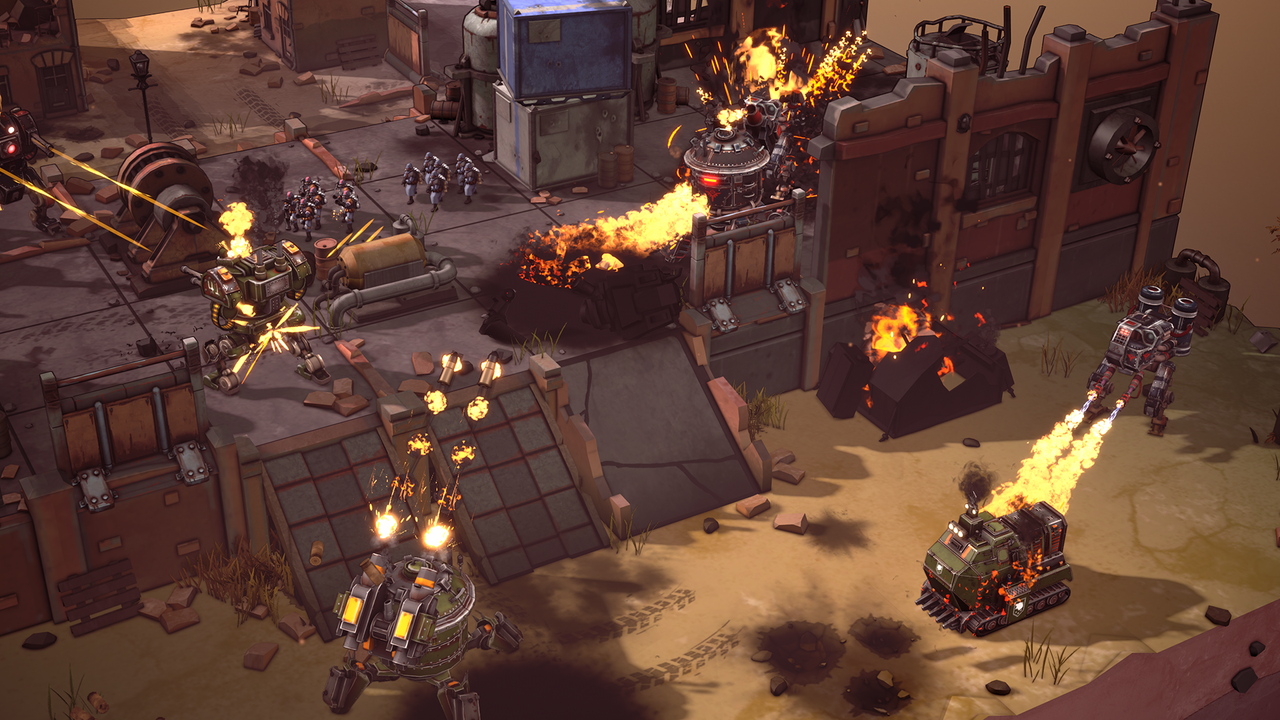 Grit and Valor - 1949 mech strategy