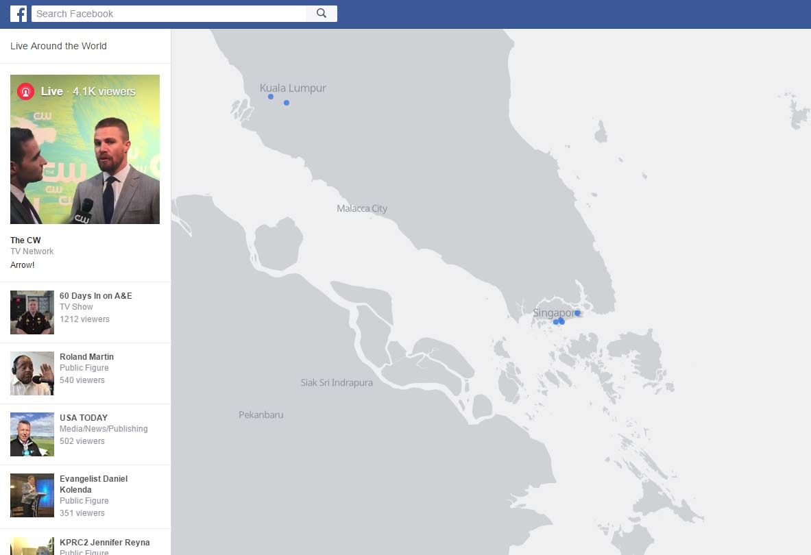 How to Find Facebook Live Videos Around the World Tom's Guide