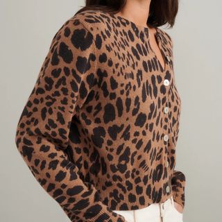 Nobody's Child Leopard Print Cardigan