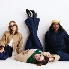 Who What Wear, The Great Try-On, Spring 2026: dark-wash jeans
