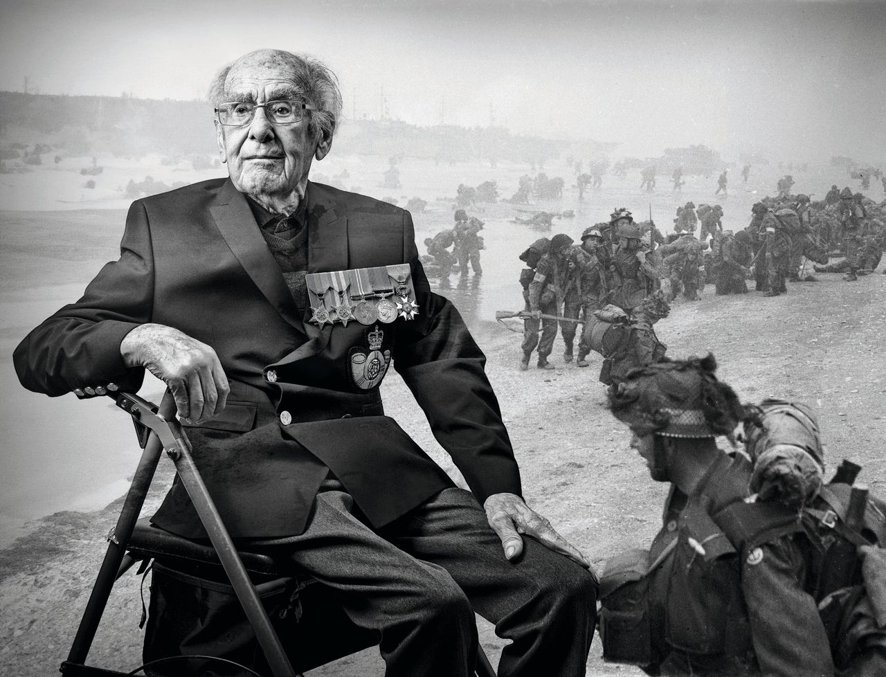 Harry Howorth, who died in April aged 103, landed on Sword Beach with King&#039;s Shropshire Light Infantry, sent to destroy a gun battery. He would have drowned if someone hadn&#039;t pulled him out of the water: &#039;I was carrying too much in the way of arms to get out.&#039;