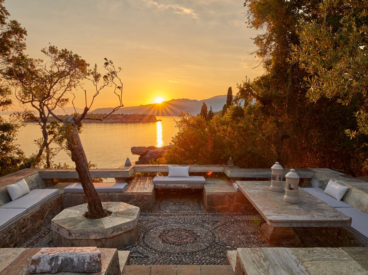 Patrick Leigh Femor's home in Greece
