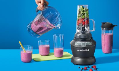 Compact Blender and Juice Extractor Combo