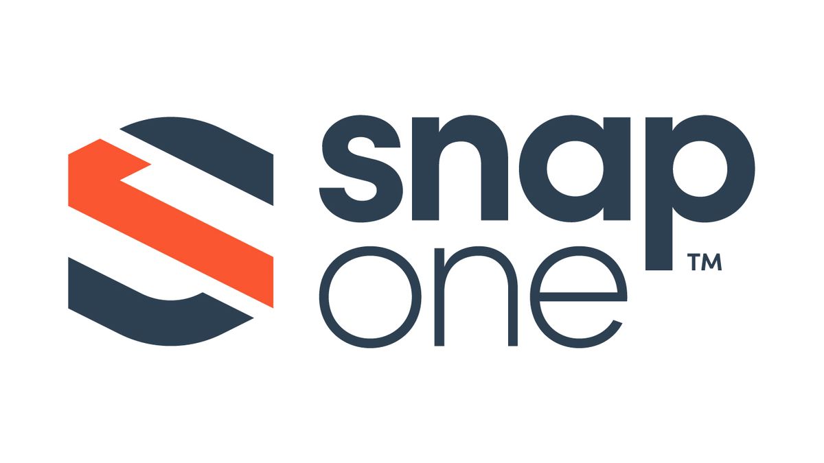 Snap One logo, stacked