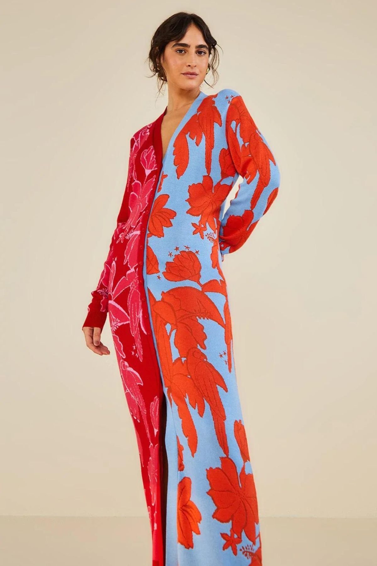 Farm Rio cardigan dress